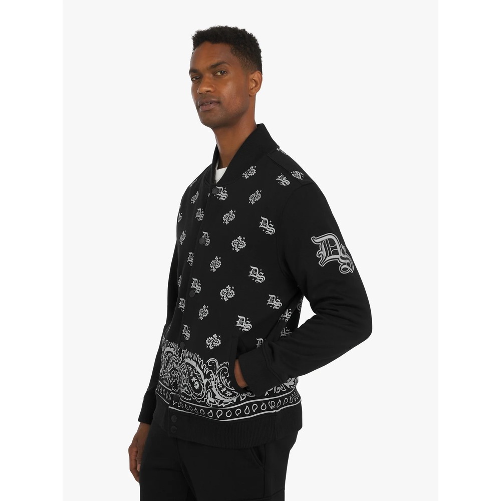 Size Small Dogg Supply Varsity Jacket by Snoop Dogg Mens Black Unisex Sweatshirt